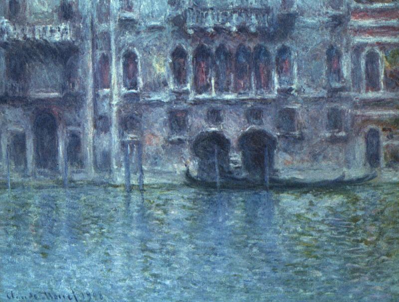 Claude Monet Palazzo de Mula, Venice Sweden oil painting art
